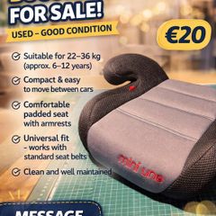 Car Booster Seat (22-36kg)