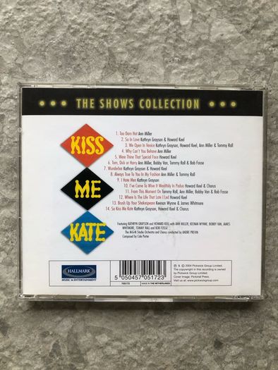 Kiss Me Kate - Soundtrack CD