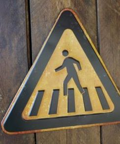 Crossing sign  D3273
