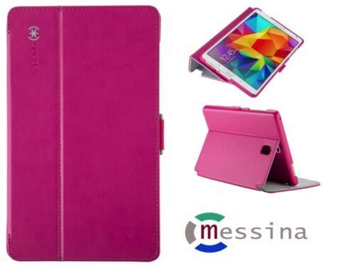 Speck Products StyleFolio Case and Stand for Samsung Galaxy Tab S 8.4, Pink/Gray