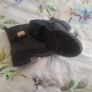 Ladies GEOX black leather boots size 4 never worn Image 2