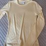 & Other Stories Pale Yellow Long Sleeve Top XS Image 2