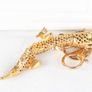 Keychain. Chinese Dragon. Yellow Image 4