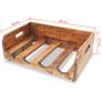 Wine Racks 4 pcs for 16 Bottles Solid Reclaimed Wood Image 6