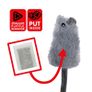 Pet Nova Cat Grey Mouse With Catnip Toy Image 3