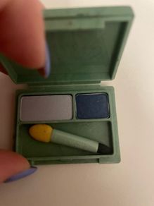 Clinique blue eyeshadow
