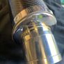 Suzuki GS500 Delkevic exhaust and silencer Image 7