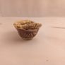 vintage ceramic two mouse sleeping in nut shell antique ceramic Pottery figurine Image 4