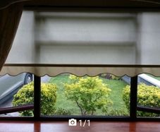 Bay Window Roller Blind