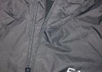 Emporio armani EA7 bomber jacket hoodie size XXL BLACK