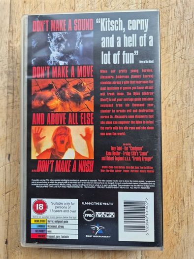 Wishmaster Vhs