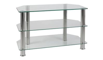 glass tv unit