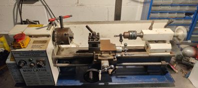Mini metal lathe 7x14