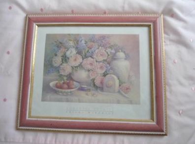 Picture print in a frame.