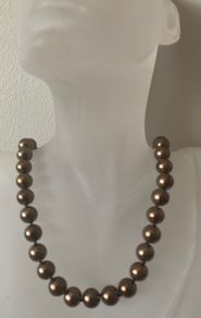 CAROLEE Golden Brown Pearl Necklace