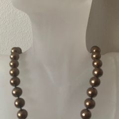 CAROLEE Golden Brown Pearl Necklace