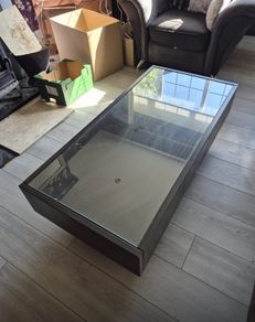 coffee table with drawers