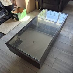 coffee table with drawers