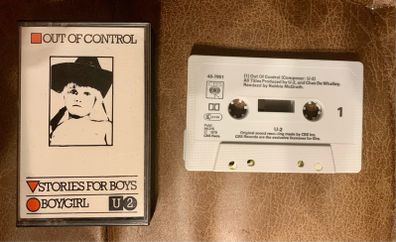 U2 - Three - Original 1985 CBS Ireland Cassette