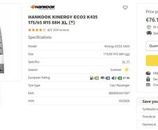Hankook tyres