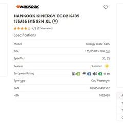 Hankook tyres