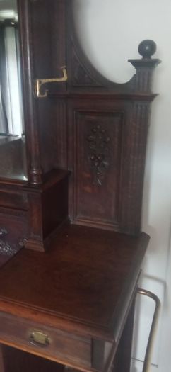 Fabulous Antique Oak Hall Stand, Very Large, Stunning Detail