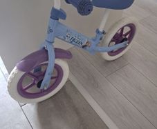 Frozen balance bike