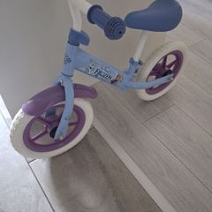 Frozen balance bike