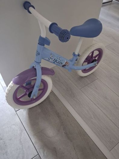 Frozen balance bike