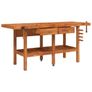 Workbench with Drawers and Vices 192x62x83 cm Image 3