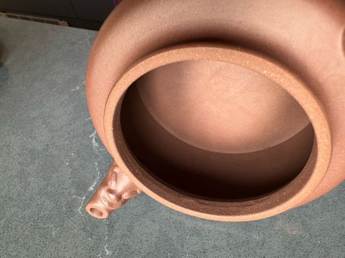 Authentic Yixing Old Purple Clay Teapot