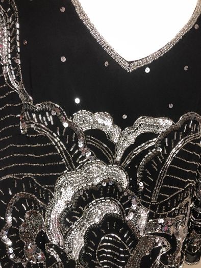 NEW black sparkly dress (size 24)