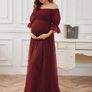 maternity photoshoot or baby shower dress. Image 2