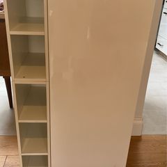 Ikea Metod wall cabinet with shelves door and wine rack 55x100cm