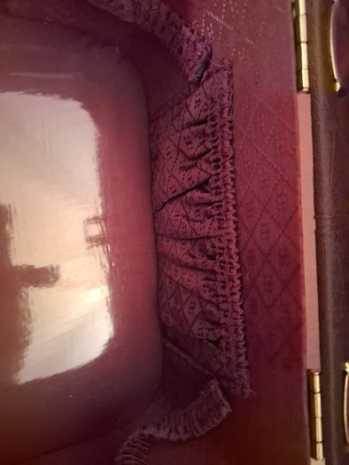 Retro Make Up Box With Key