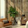 NEW SALE | Brown Wood Wallpaper Rustic Peel and Stick Wallpaper Blue Self Adhesive Contact Paper Sticky Back Plastic Vinyl Film Removable Waterproof Roll for Bedroom Bathroom Sitting Room 44.5x500cm Image 5