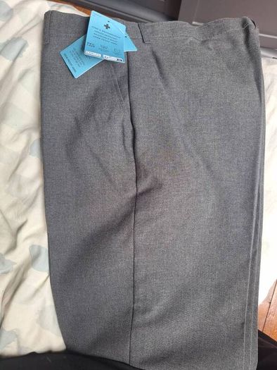 2 x M&S grey school trousers 13-14yrs NEW