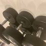 Dumbbell Set 22.5 - 35kg Round Rubber Image 3