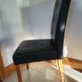 Leather dining chair Image 4