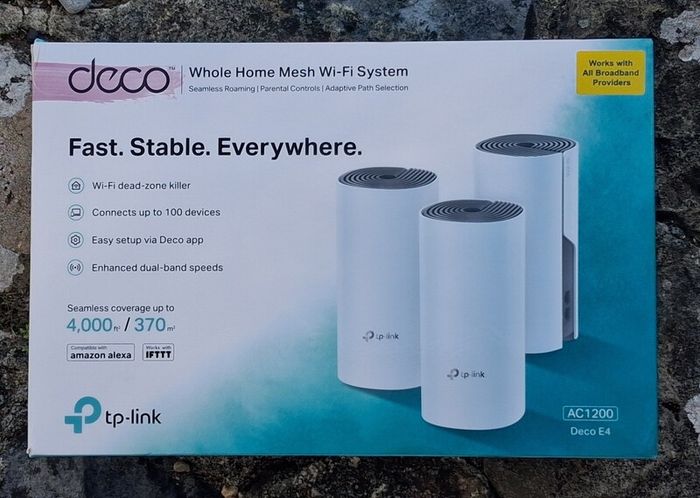wifi mesh tp-link Deco E4 3 pack