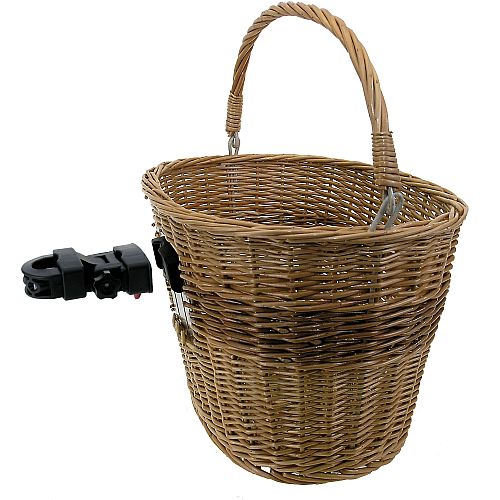 Clip On Wicker Basket