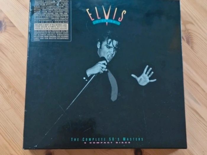 Elvis Presley Vintage - Highly Collectable  The 1992 release of "Elvis Presley: The King of Rock 'n' Roll - The Complete 50's Masters".  5-CD box set format