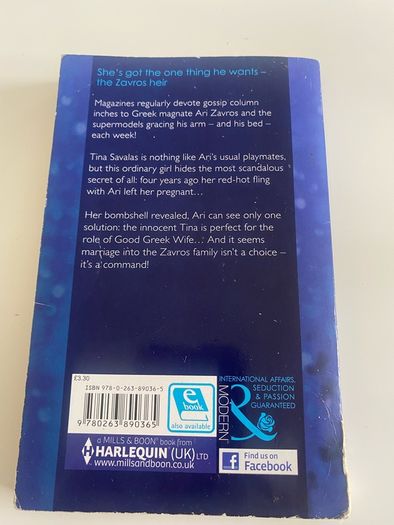 Mills & Boon Book