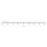 Garden Fence with Spear Top Steel 13.6x0.6 m Black Image 5