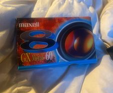 Maxell gx metal video cassette