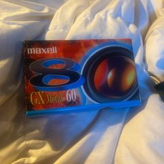 Maxell gx metal video cassette
