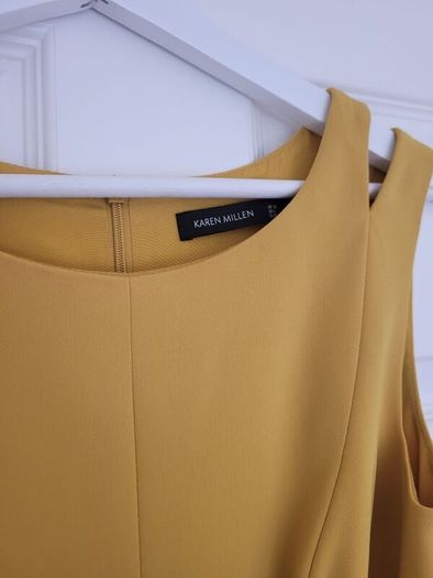 Mustard Karen Millen Dress
