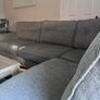 Corner Sofa, Armchair & Pouffe Image 3