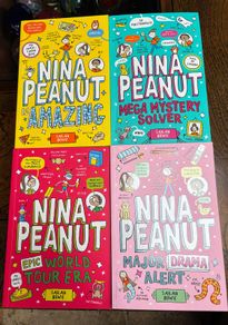 Nina Peanut - 4 book series - brand new