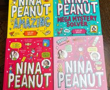 Nina Peanut - 4 book series - brand new